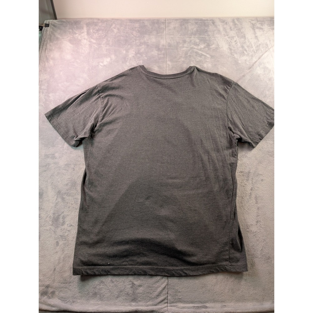 Ecko Unltd Mens T-Shirt 2XL Gray Red Graphic Ecko Co 1972 Short Sleeve Tee - Picture 4 of 6